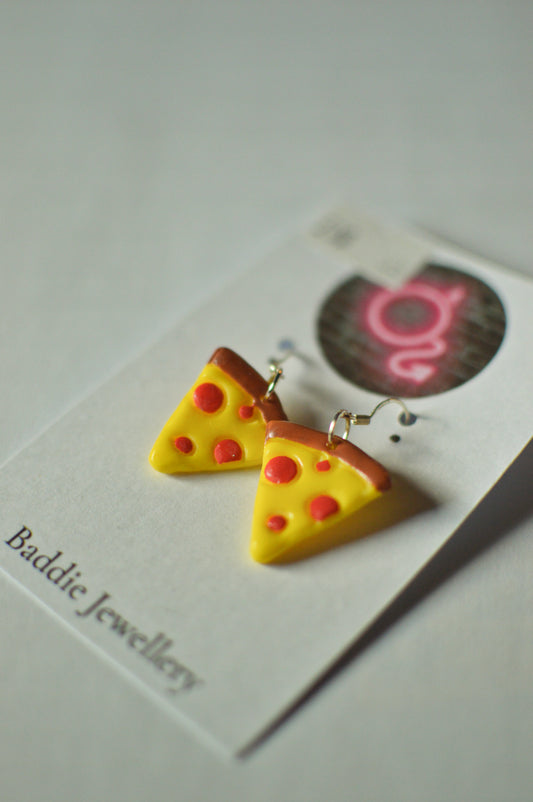 Pizza Slice Earrings