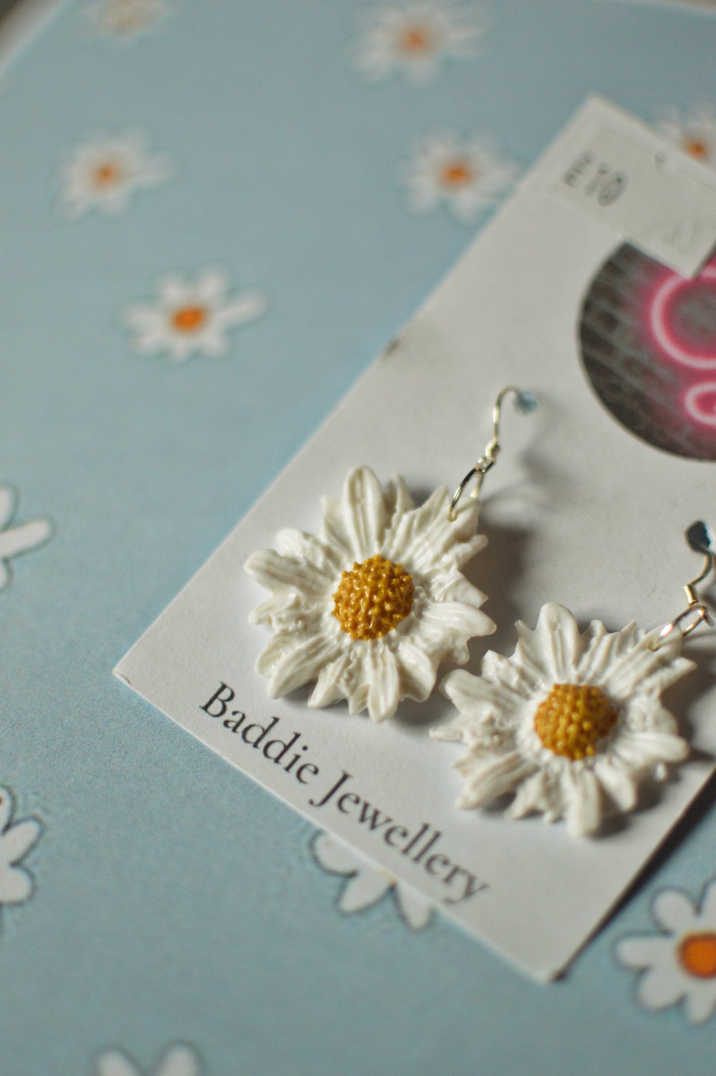 Daisy Flower Earrings