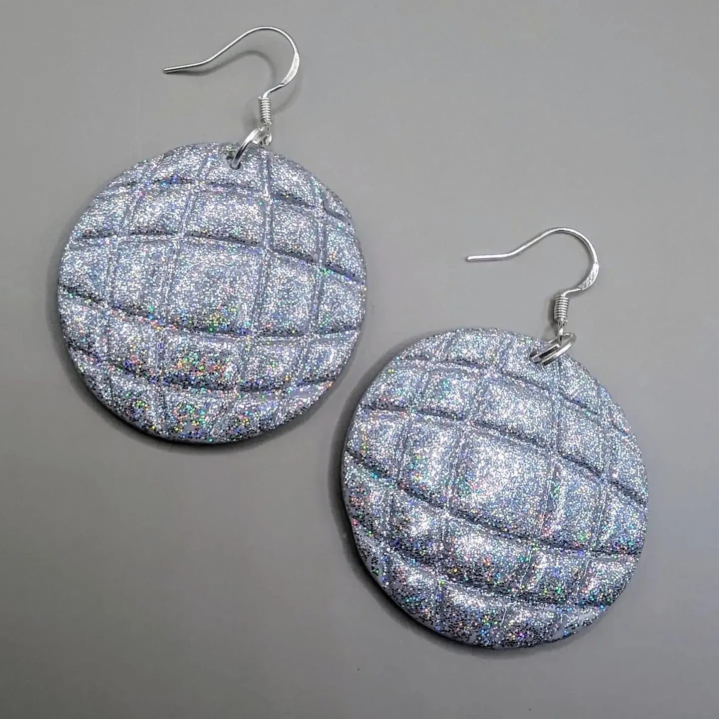 Glitter Disco Ball Earrings