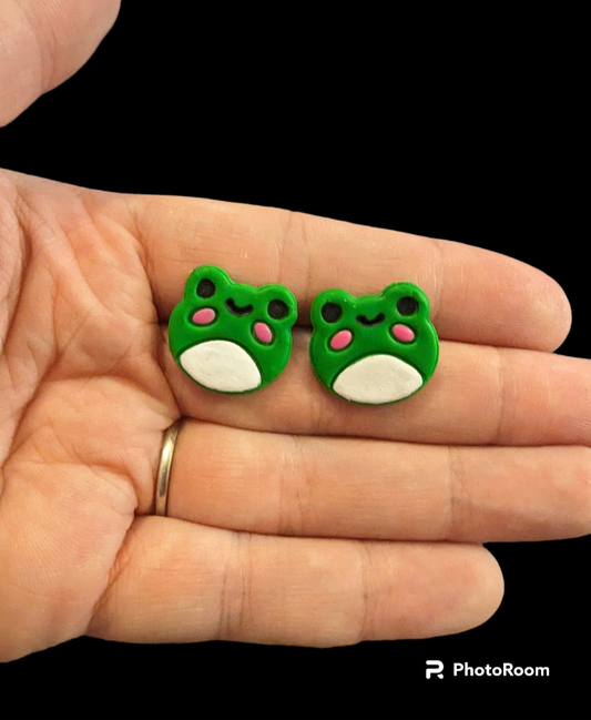 Froggy Stud Earrings