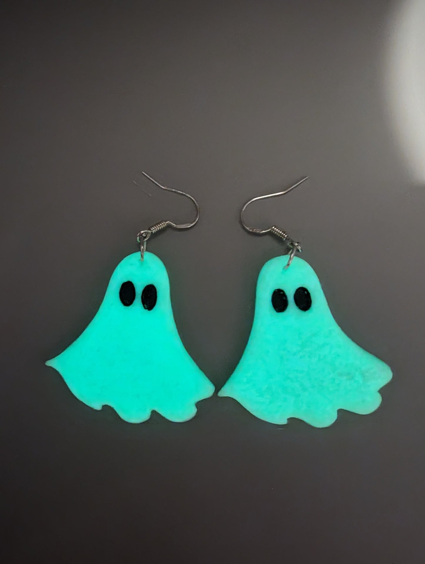 Glow In The Dark Ghost Earrings