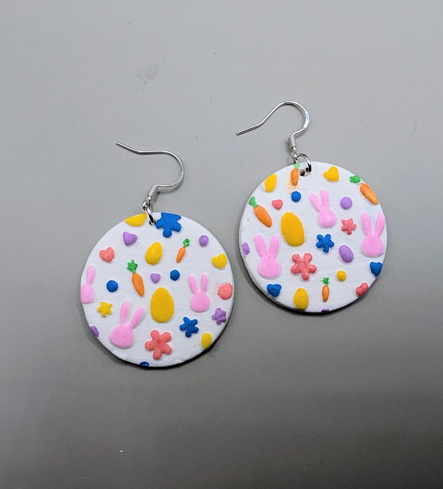 Easter Collage Earrings