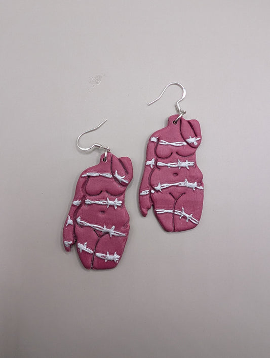 Anti Valentine's Barbed Wire Babe